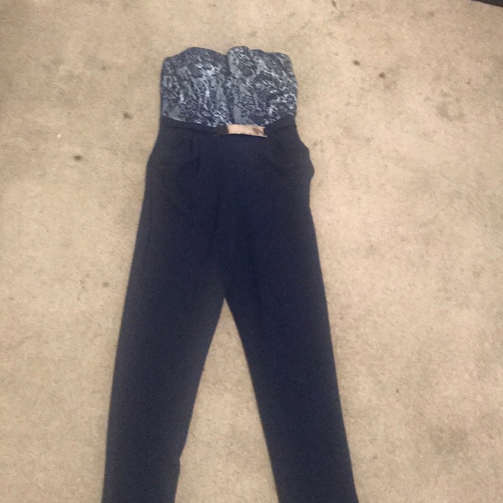 Strapless jumpsuit